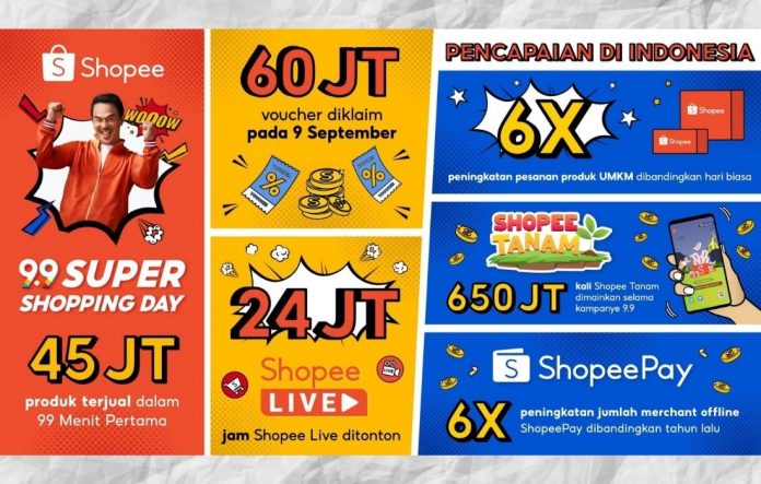 Pesanan Produk UMKM Meningkat Hingga 6 Kali Lipat pada Shopee 9.9 Super Shopping Day