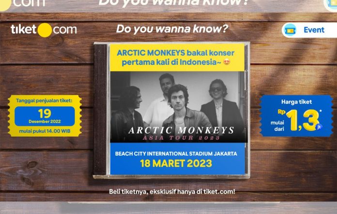 Konser Arctic Monkeys 2023 di Jakarta