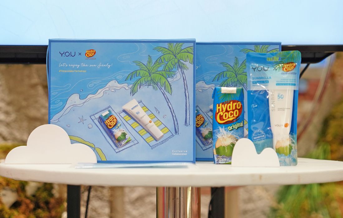 Keep It Protected and Hydrated Under the Sun with YOU Beauty X Hydro Coco beautybeat.id