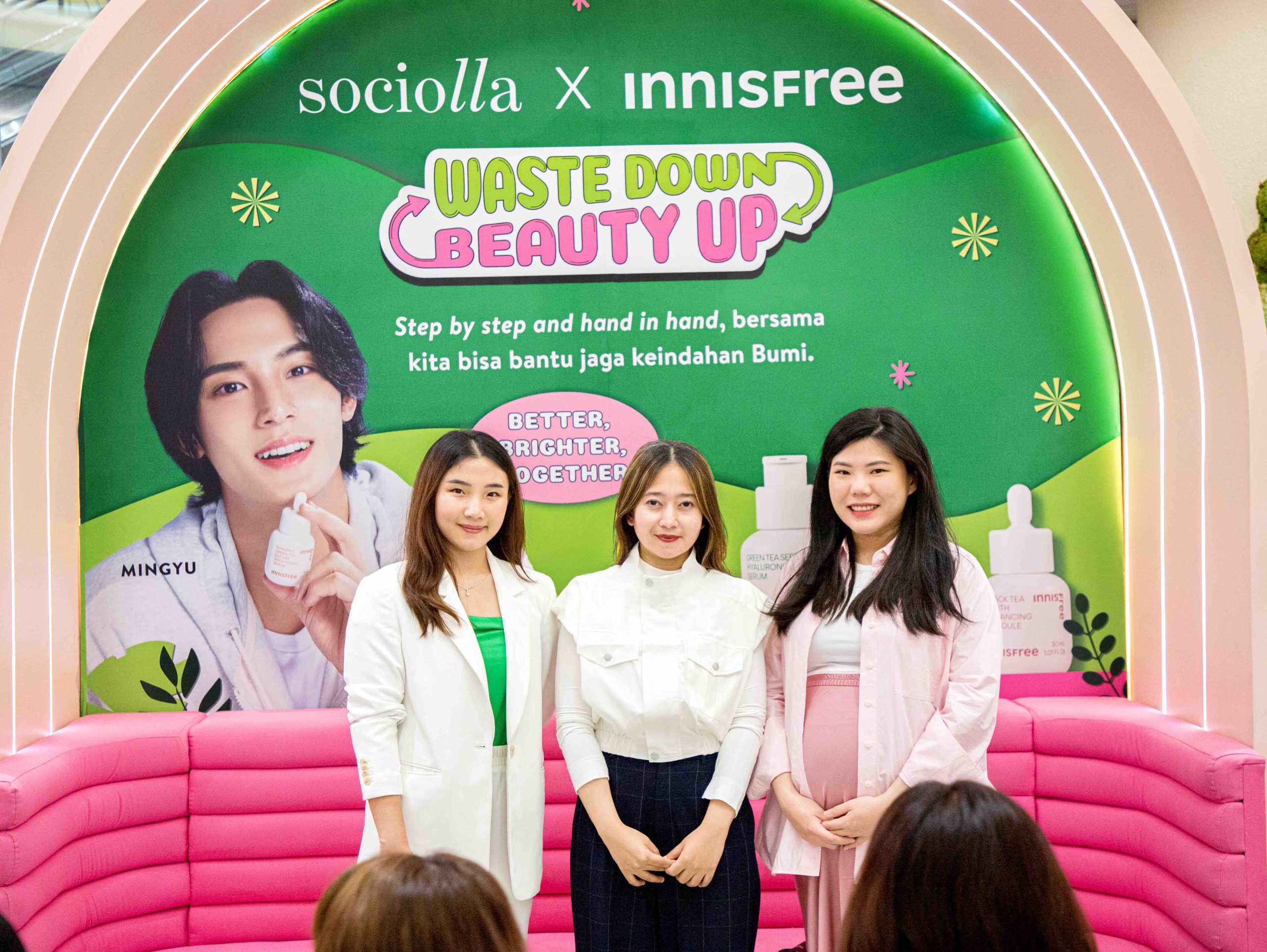 Sociolla Waste Down Beauty Up x Innisfree Press Conference beautybeat.id