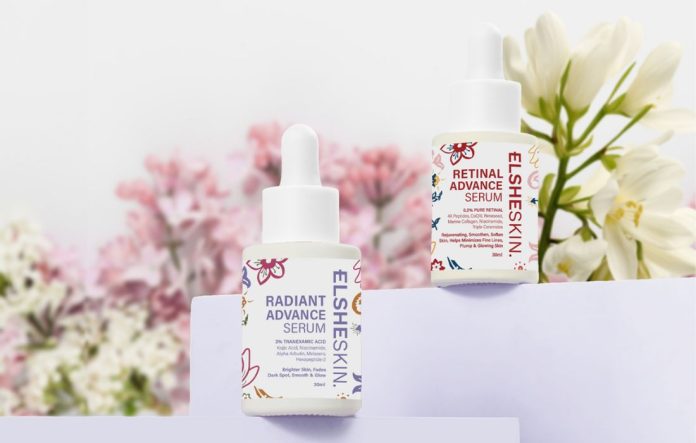 Dua Serum best seller ELSHESKIN, Radiant Advance Serum dan Retinal Advance Serum hadir dengan kemasan limited edition bertemakan batik nusantara beautybeat.id