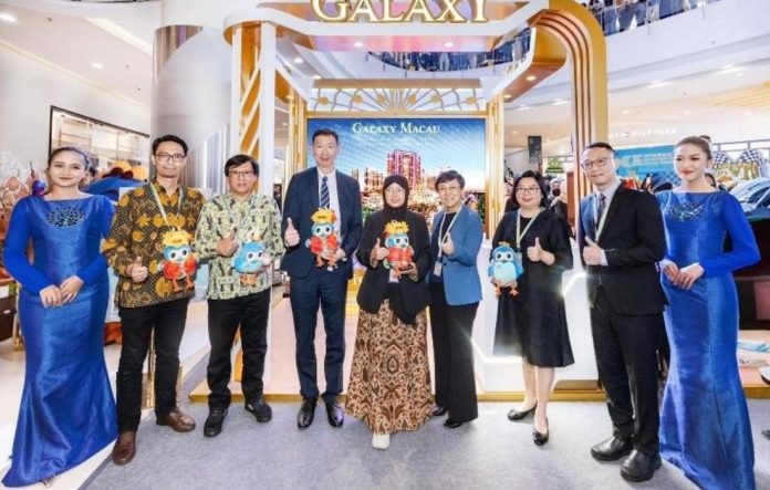 Galaxy Macau dalam acara pembukaan “Experience Macao Roadshow” di Jakarta. beautybeat.id