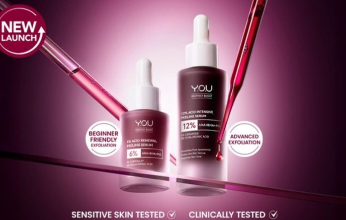 Dua Varian Baru Y.O.U Reeffect Boost Peeling Serum beautybeat.id