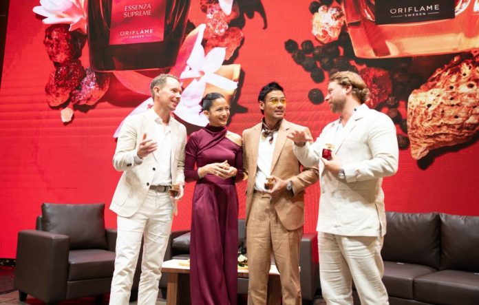 Peluncuran Parfum Terbaru Oriflame Giordani Gold Essenza Parfum yang juga dihadiri Perfumer dari DSM-Firmenich beautybeat.id