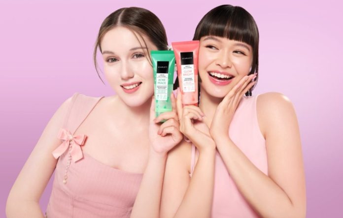 Scarlett Low pH Gel Cleanser Hadir Dengan Dua Varian Glow Bright Untuk Kulit Kusam Dan Acne Peace Untuk Kulit Berjerawat beautybeat.id