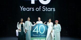 40 Years of Stars, Rayakan Momentum 4 Dekade Oriflame Indonesia Oriflame Indonesia menandai 40 tahun perjalanannya di Indonesia dengan tema besar Year of Stars. beautybeat,id