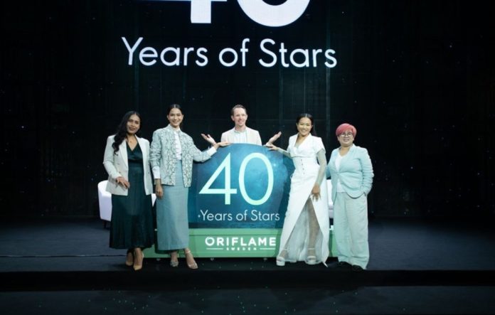 Oriflame Indonesia menandai 40 tahun perjalanannya di Indonesia dengan tema besar Year of Stars. beautybeat,id