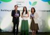 Melalui “Comfort, Made Together,” Laurier Ajak Kamu untuk HADIR dan Memberi Dukungan Lebih Bermakna Saat Menstruasi Dari kiri ke kanan - Shoichi Hasegawa, President Director of Kao Indonesia; Maudy Ayunda, Laurier Brand Ambassador; Susilowati, Vice President Marketing of Kao Indonesia. beautybeat.id