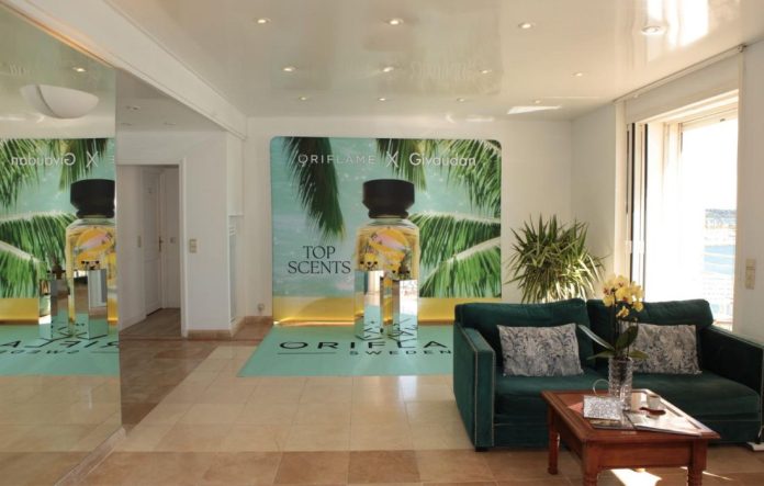 Kolaborasi Spesial Oriflame X Givaudan Top Scents di Area Relax Zone Cannes . beautybeat.id