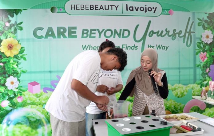 lavojoy Hadirkan Program CSR Care Beyond Yourself dengan Edukasi Hidroponik Bersama Ladang Farm beautybeat.id